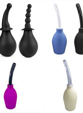 Anal Syringe Douche Cleaner Anal Vagina Rectal Enema Colon