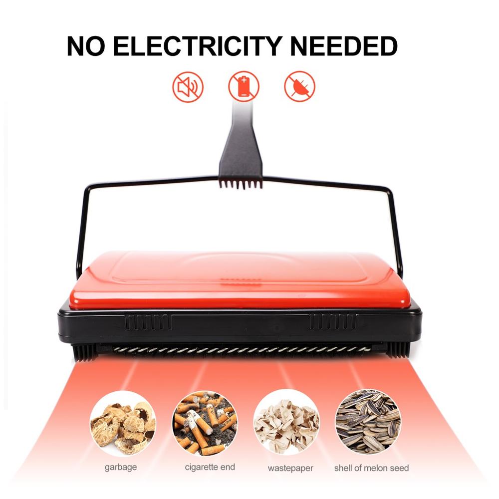 Yocada Carpet Floor Sweeper Cleaner for Home Office Carpets