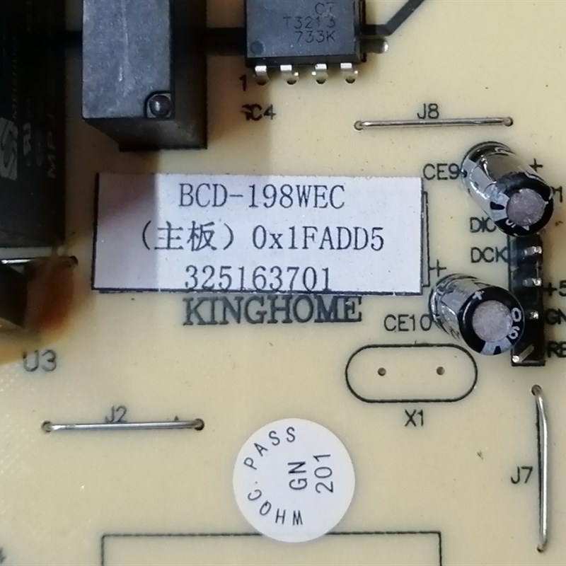 适用晶弘冰箱BCD-198WEC主机板主板电源板控制板电路板主控板维修