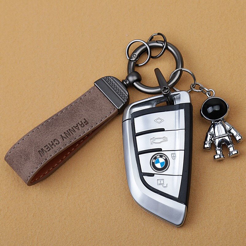 钥匙扣汽车摩托车锁匙扣挂件电动车钥匙链挂绳男士装饰可爱时尚女