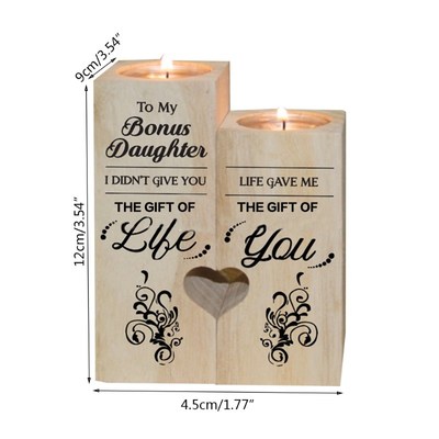 Candle Holder - for daughter  - Gift for Birthday, Anniversa