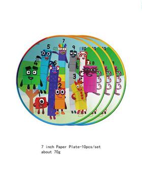 The Numberblocks Party Decoration Birthday Sets Banner Cup