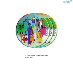 The Numberblocks Party Decoration Birthday Sets Banner Cup