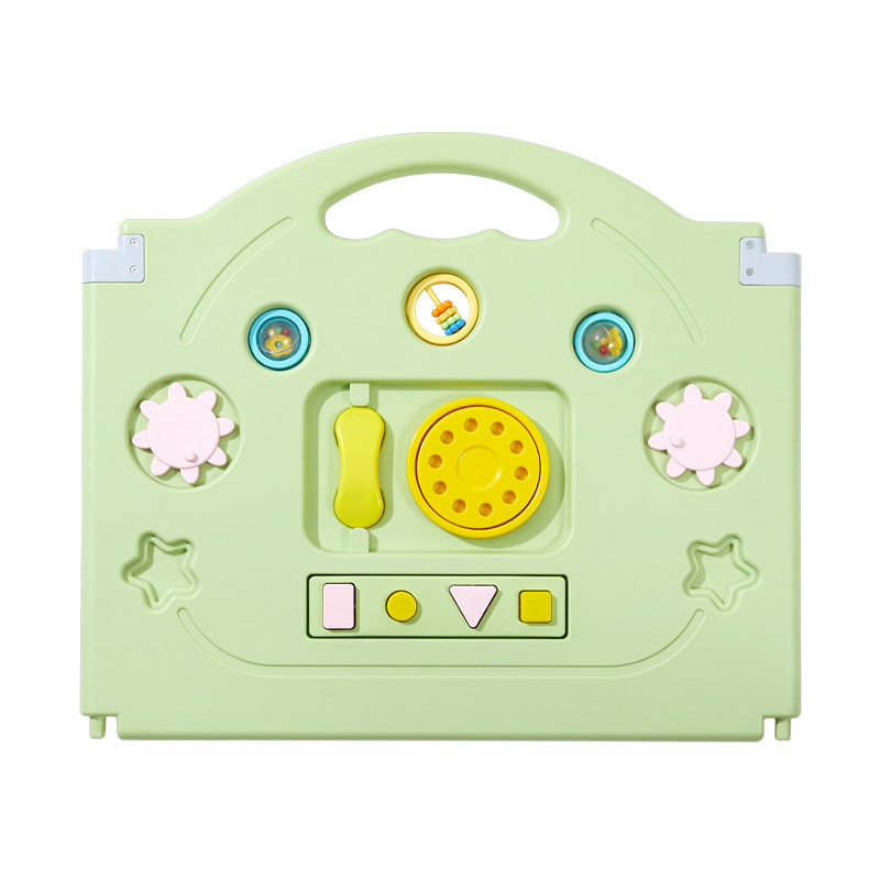 新品babygo婴儿游戏围栏宝宝爬行垫安全防护栏可折叠室内【单片装