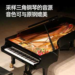 特伦斯电子钢琴可折叠手卷琴88键盘便携式神器初学者练习家用专业