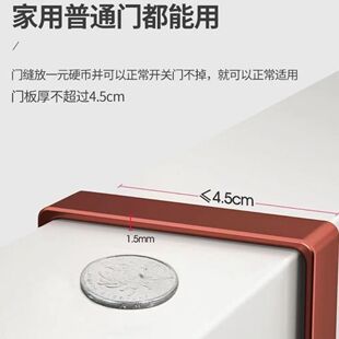 门后挂钩卧室客厅卫生间门背后置杂物架无痕免打孔收纳衣服帽子