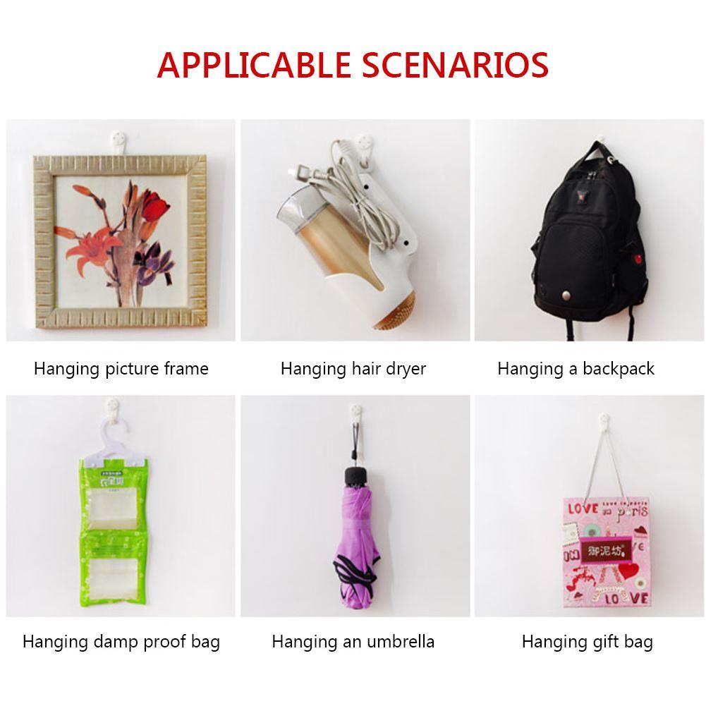 Wall Picture Hooks Heavy Frame Strong Nail Fixing Kit Nail H