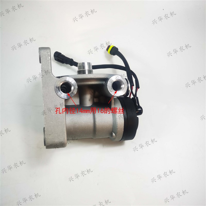 东方红拖拉机配件LKCQ32B-100滤芯总成国三电喷电子输油泵滤芯座