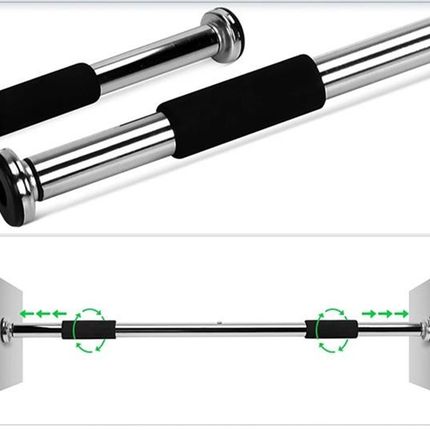 Home Door Exercise Bar Chin Pull Up Workout Training Gym Siz