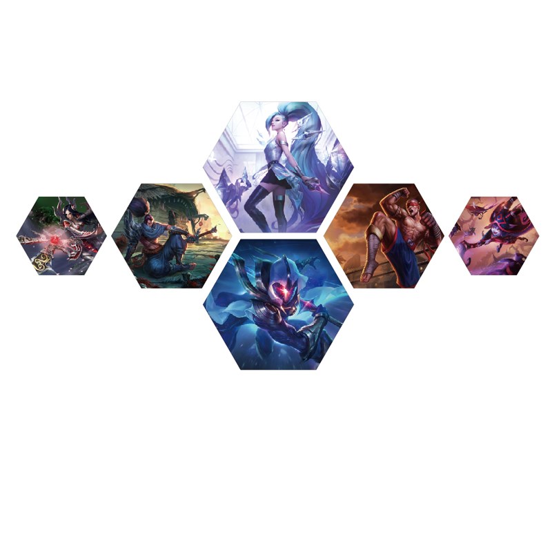 极速英雄联盟LOL电竞脑房间装饰酒店墙面墙壁挂画网吧布置海报贴