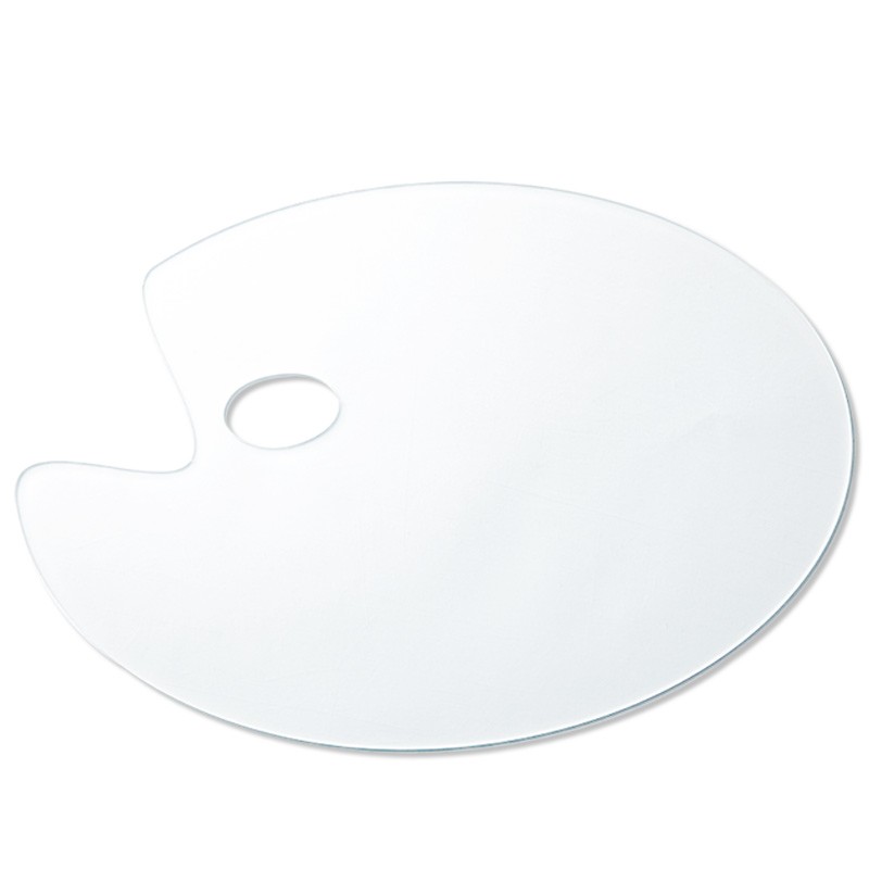 亚克力透明调色盘油画水粉调色板美术生专用丙烯颜料调色绘画工具