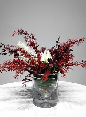 现代仿真花插花家居软装样板房拍摄道具工艺礼品摆饰装饰摆饰洽谈