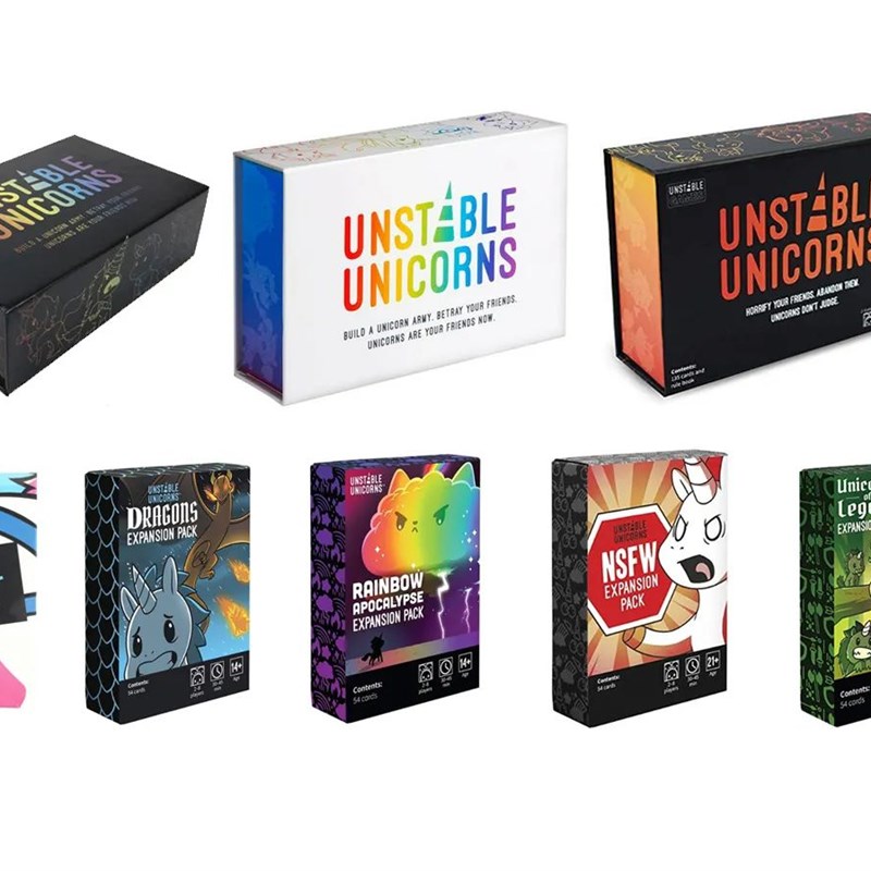 Unstable Unicorns Card Game Strategic Fun Board Party Game N