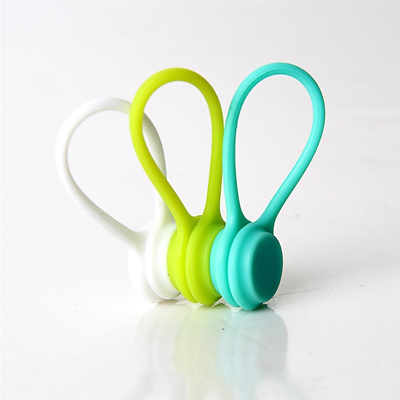 6/3PCS Earphone Cord Winder Cable Holder Organizer s Multi F