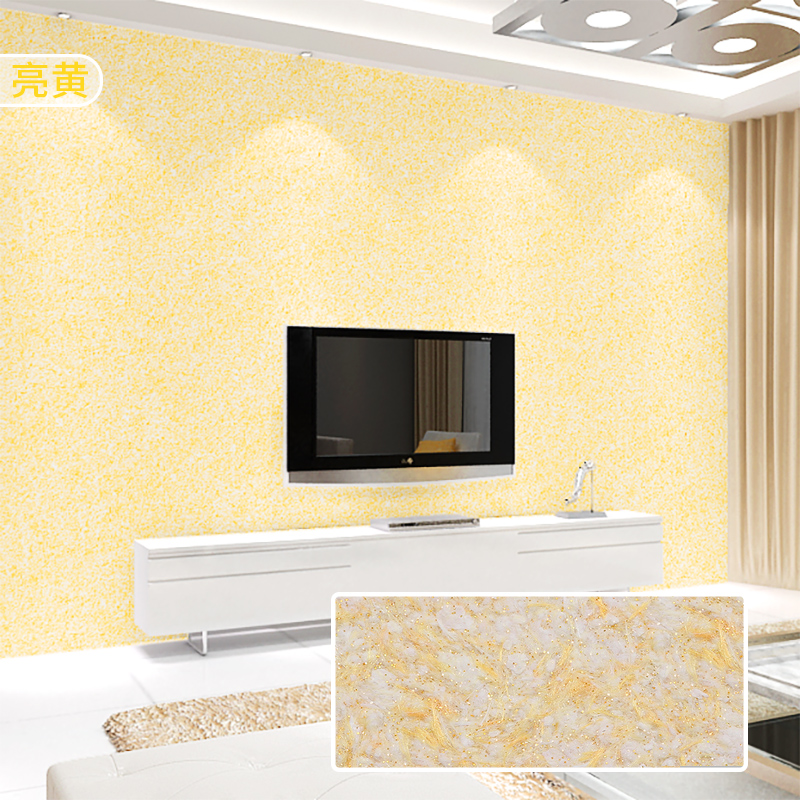 香柏树 生态墙衣 环保植物纤维泥装修涂料家用自刷电视背景墙卧室