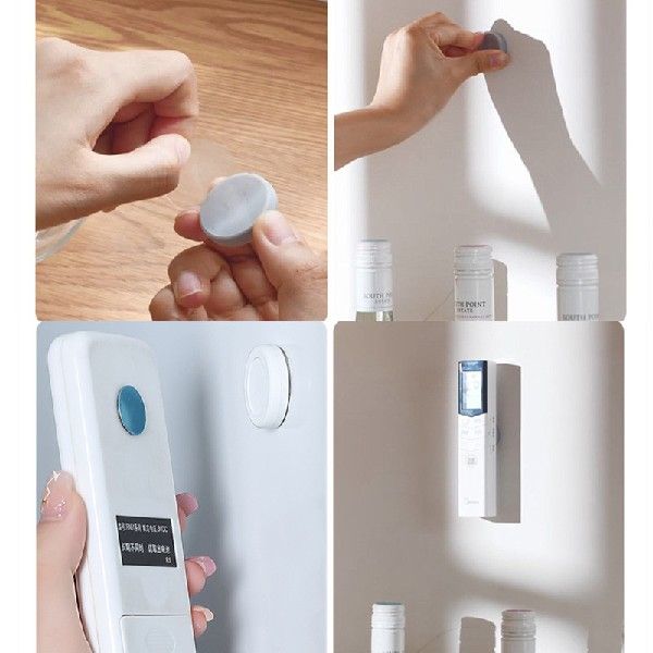极速Strong Magnetic Hooks Remote Control Holder For Hanging