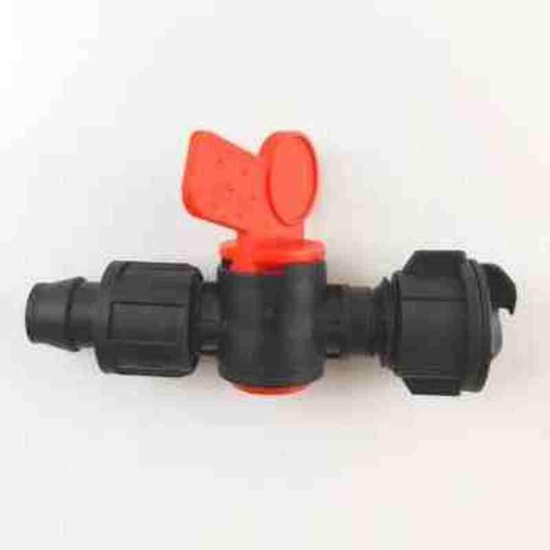 16软带旁通 软带旁通阀 农用滴灌带水带软管主管接头小开关