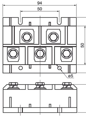 电浆切割逆变焊机三相桥式整流模块MDSK250A1600V全新MDS250-16