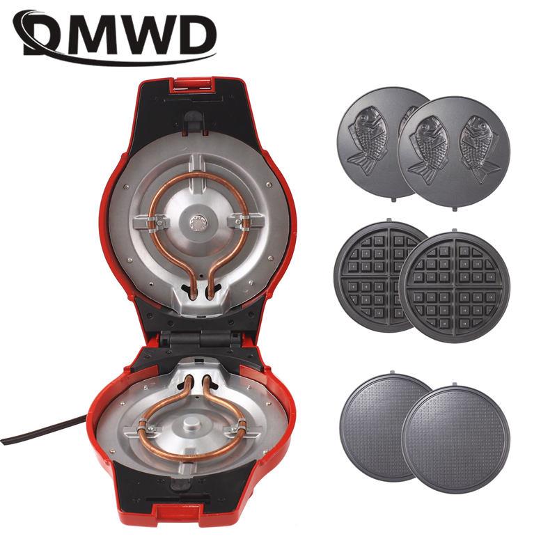 DMWD GeatWaffle maker eggeGTWttes waffle D onut Curcpake mak