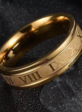 2022 Vintage Roman Numerals Rings Ring For Men Jewelry Gifts