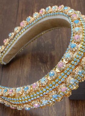 New Personality European Palace Style Luxury Sparkly Rhinest