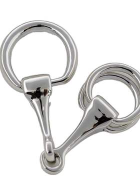 Ribbon buckle vacuum electroplating belt buckle horse rank