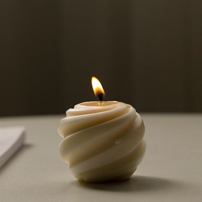 Woolen Ball Candle Mold Geometric Candle Mould Handmade Sili