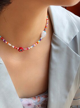 cle Handmade Chain Choker Necklace Party Beach Jewelry Gifts