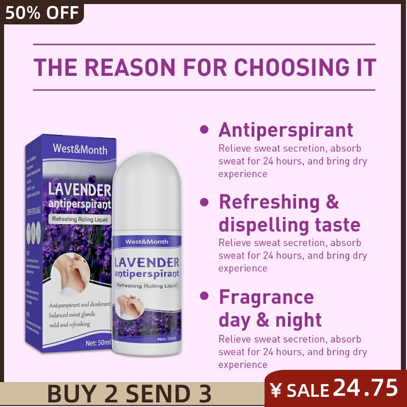 Lavender beads antiperspirant deodorant oxter Body odor