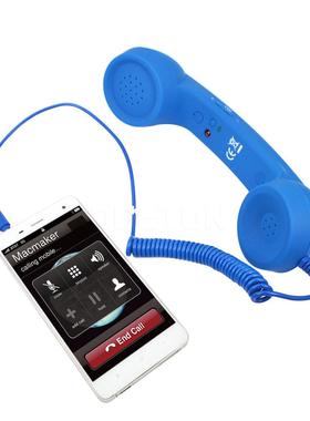 3.5mm Retro Telephone Handset Radiation-proof adju