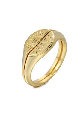 -ins recommends electroplating sun and moon ringsSun&Moon Ri