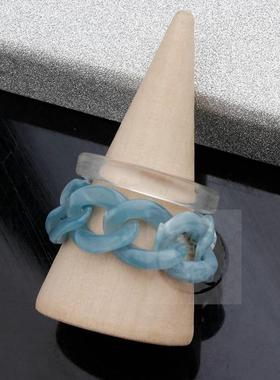 -21 new ins style personality chain ring ring set fashion re