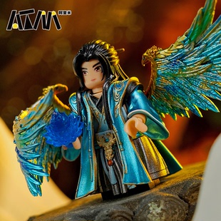 韩立手办元婴风雷翅乐高人仔金雷竹青竹蜂云剑凡人修仙传周边摆件