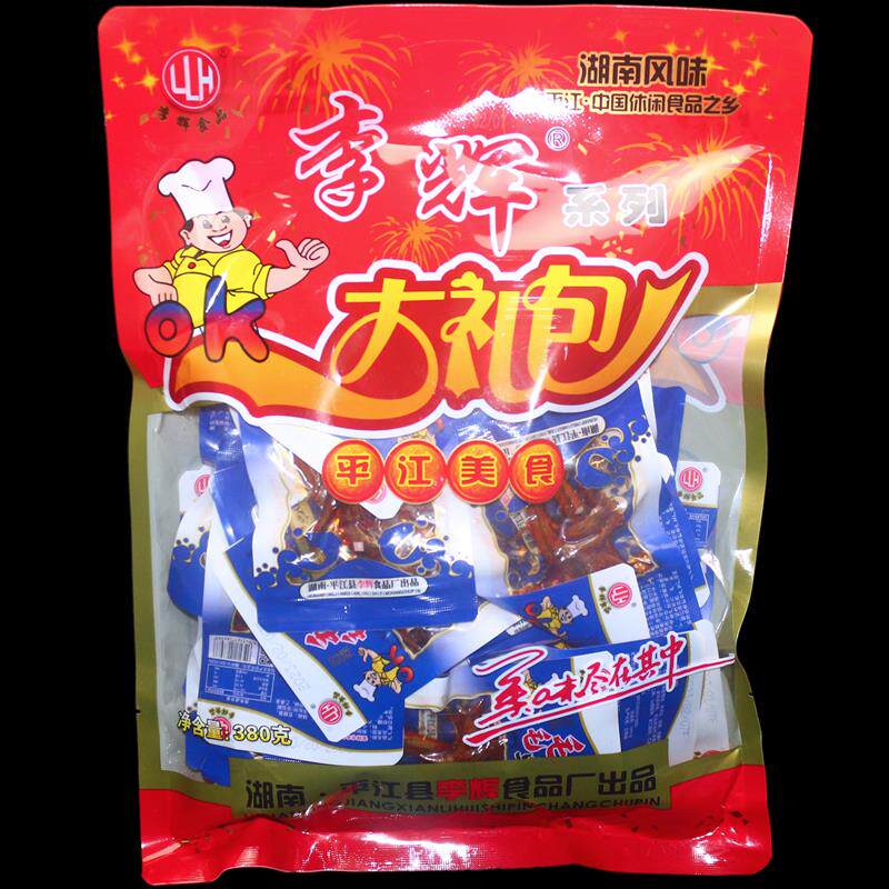 湖南平江特产李辉大礼包380g零食香辣毛毛鱼鱼干香酥小黄鱼小吃