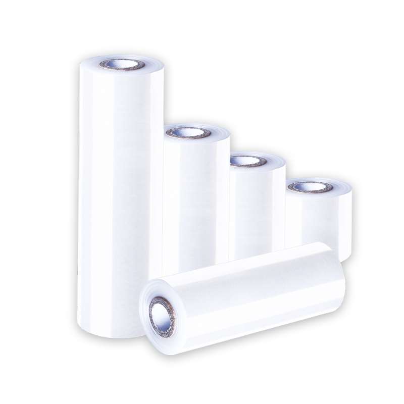 状羽缠绕膜50CM宽膜PE拉伸膜工业保鲜膜透明打包膜大卷塑料手用膜