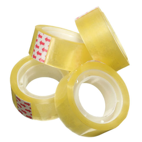 极速4PCS Clear Sellotape Sticky OPP Packing Tapes Parcel Tap