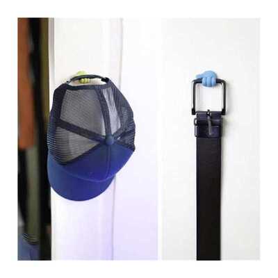 极速2PCS Hook Cable Organizer Thumbs Wall Hook Clip Holder K