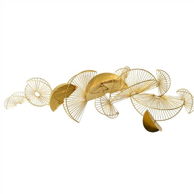 欧式金属壁饰 会所客厅挂件 现代酒店立体墙饰 创意家居软装饰品