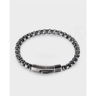 -Jewelry New Stainless Steel Mens Simple Hand Jewelry Perso