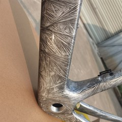 新品TFSA 2023碳纤维公路车架碟煞diy气动架破风公路自行车架冰裂