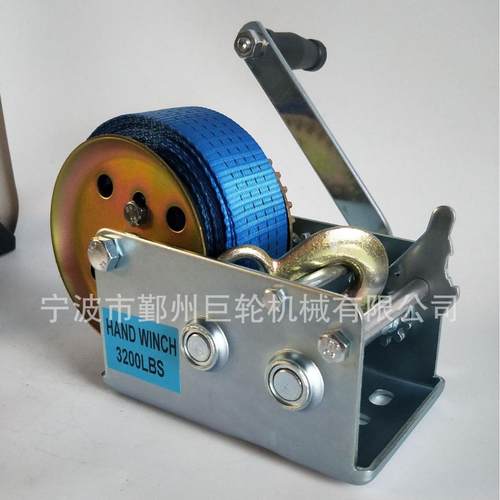 绞盘 手动绞盘 厂家销售绞盘织带款和钢丝款3200、3500磅
