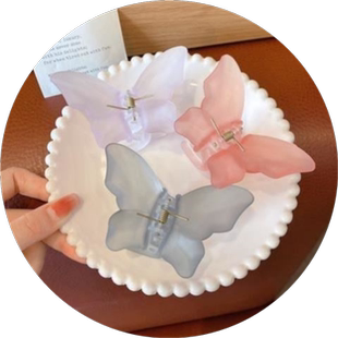 夹子鲨鱼夹大号鲨鱼夹发量多鲨鱼夹小号沙鲨鱼夹鲨鱼夹蝴蝶结