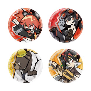 【绝区零官方】丽都系列 Q版马口铁徽章 白祇重工