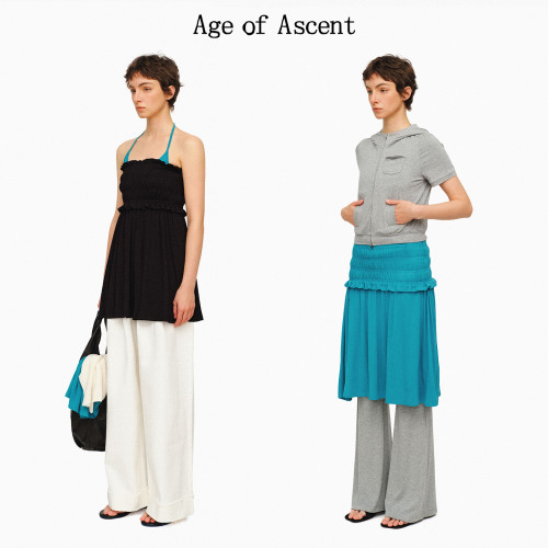 AgeofAscent针织两穿抹胸半裙