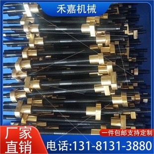 不锈钢正反牙左右型l往覆3s45678r12t螺杆丝杠梯形滚珠丝杆螺母