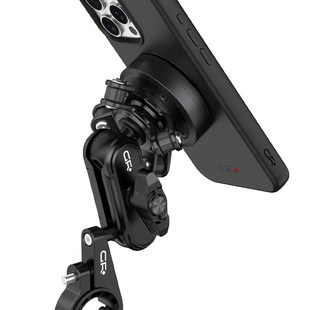 GR摩托车手机骑行支架跑车街车A自行车电动车快拆磁吸防震防抖导