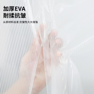 空调门帘防走冷塑料透明w隔断帘卧室房间家用厨房隔油烟免打 夏季