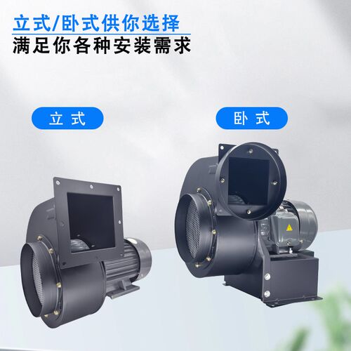 CY200多翼h强力通风机工业商用1.5KW抽油烟排尘鼓风管道离心风机