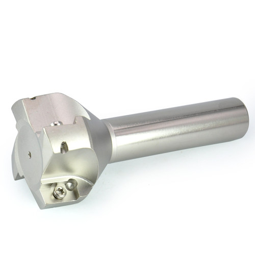 炮塔刀杆刀盘普通铣床直柄平面直角刀盘400R- 40 50R0W.8刀把20柄