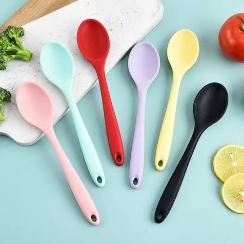 耐高温硅胶食品级汤匙小汤勺调羹